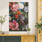 Wanddeko Holz - Flower Painting