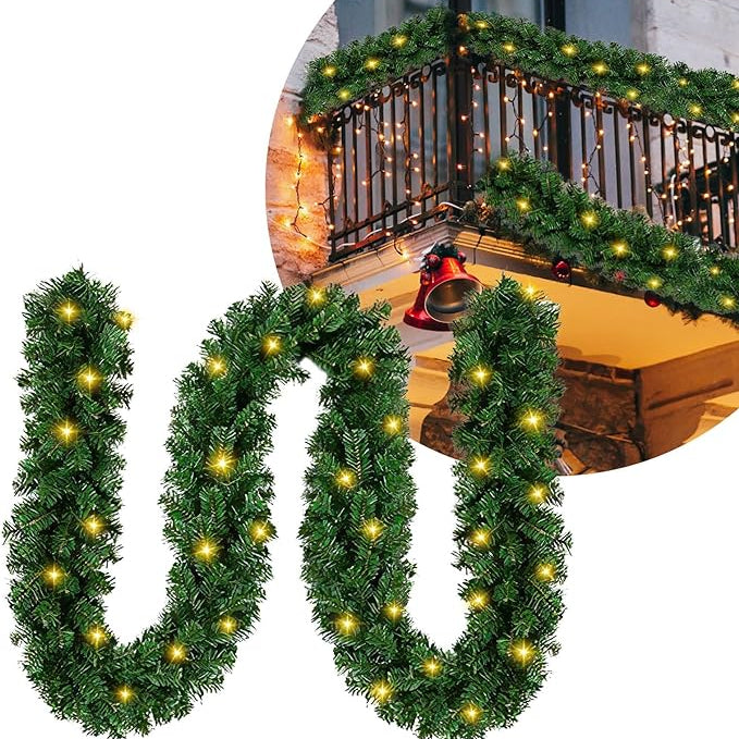 Weihnachtsgirlande Tannenbaum LED 100 5m