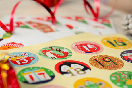 Adventskalender DIY Buntes Lama