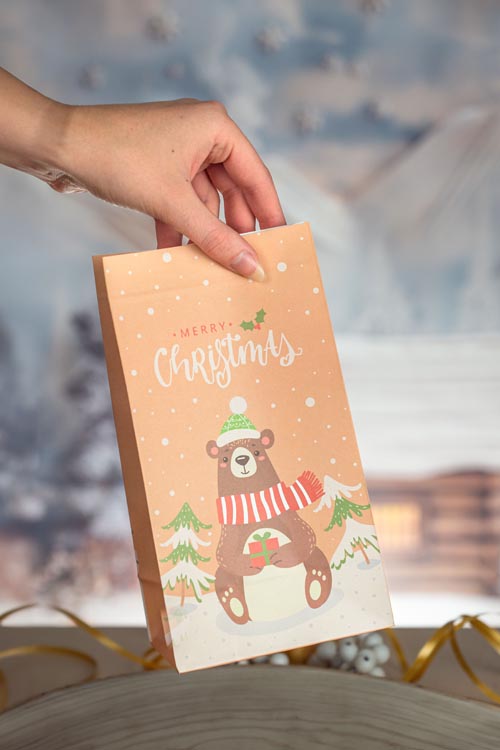 Adventskalender DIY Teddybär