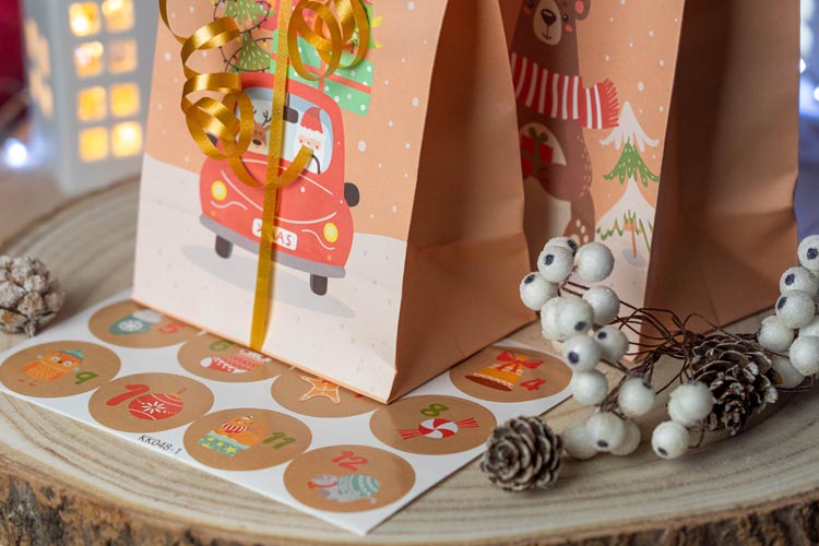 Adventskalender DIY Teddybär