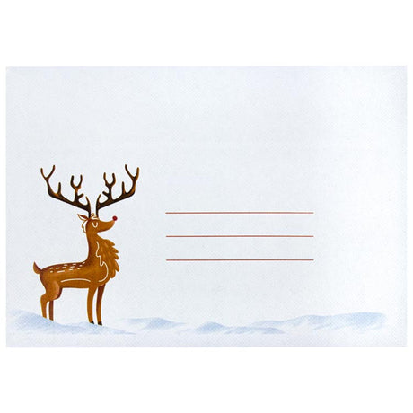 Büroumschläge mit Weihnachtsdruck, 5 Stk.