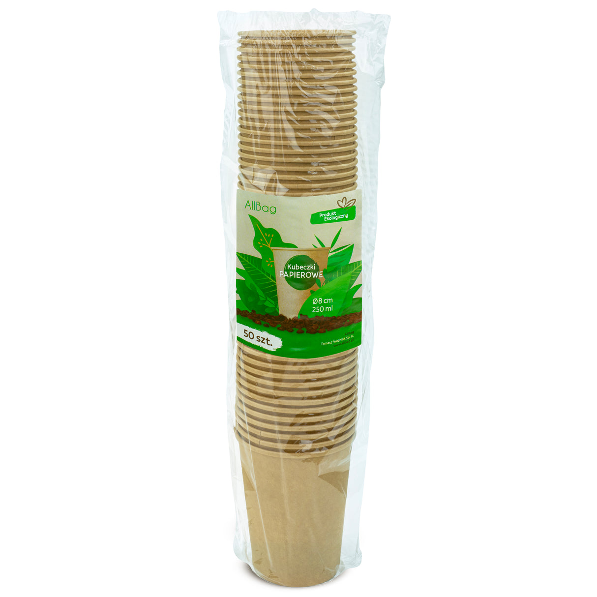 Kraftpapierbecher 250 ml 50 Stück