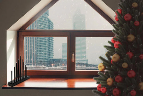 LED-Kerzenhalter für 9 Kerzen