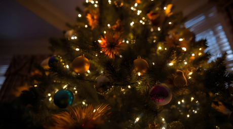 Weihnachtsbaumbeleuchtung mit 3m Ring