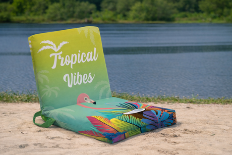 Klappbare Reiseliege Sonnenliege TROPICAL VIBES