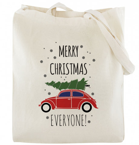 Weihnachten Baumwolltasche MERRY CHRISTMAS