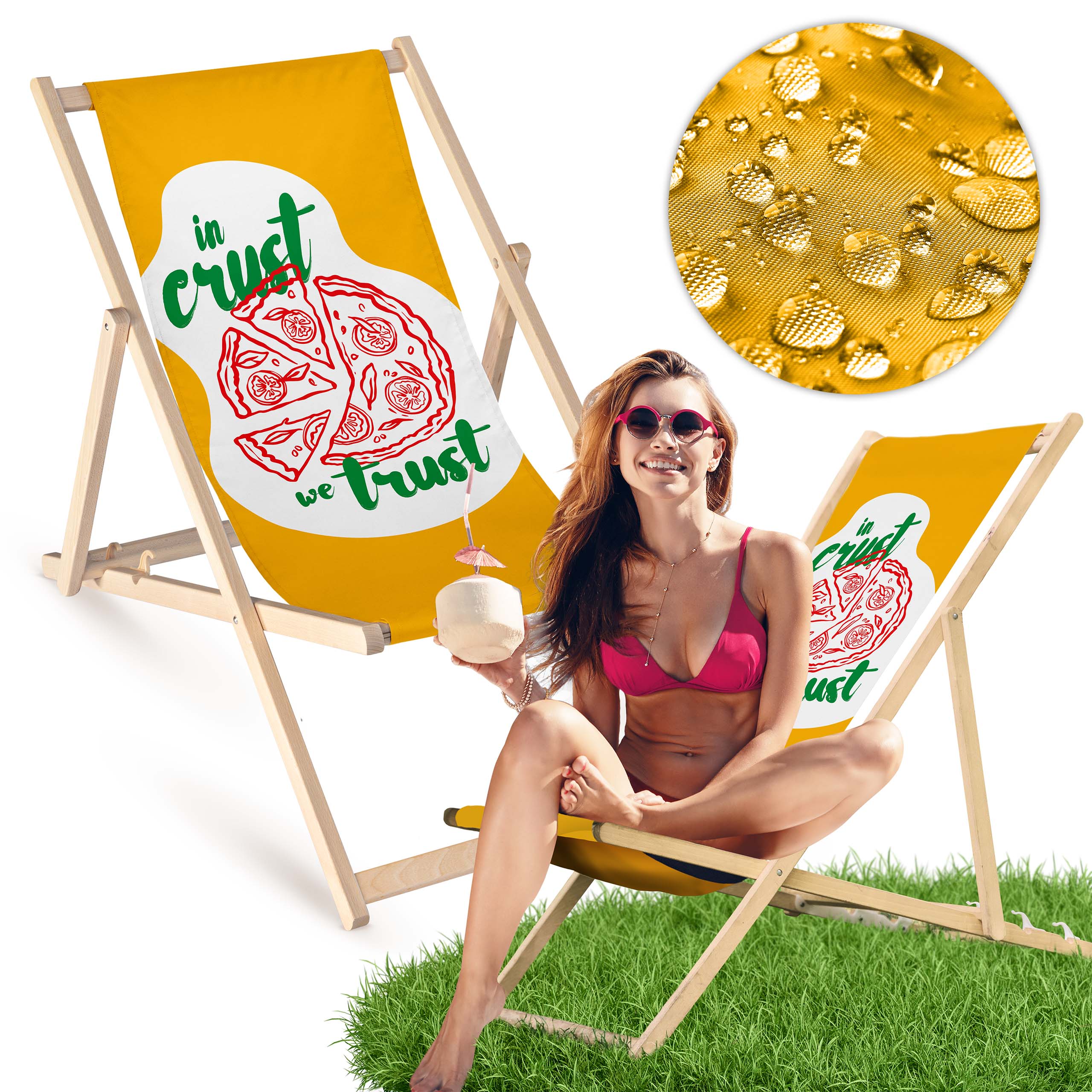 Holz-Liegestühle In Crust We Trust