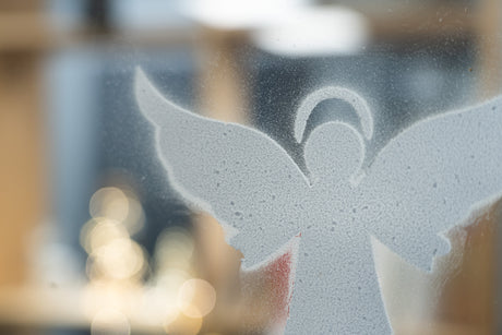 Weihnachtsschnee-Vorlagenset