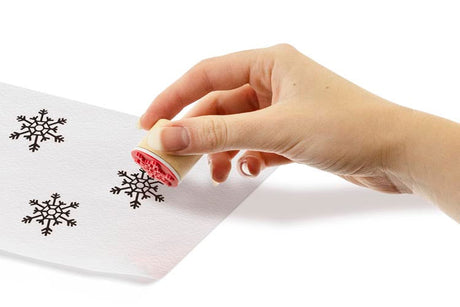 Stempel Holzstempel Weihnachtsmuster 6 Stk.