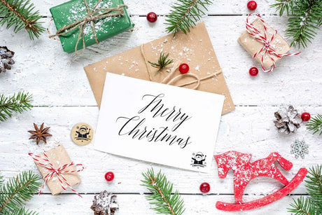 Stempel Holzstempel Weihnachtsmuster 6 Stk.