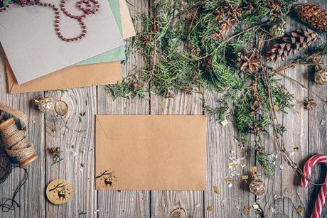 Stempel Holzstempel Weihnachtsmuster 6 Stk.