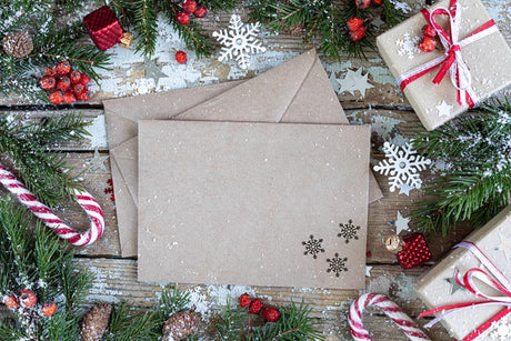 Stempel Holzstempel Weihnachtsmuster 6 Stk.
