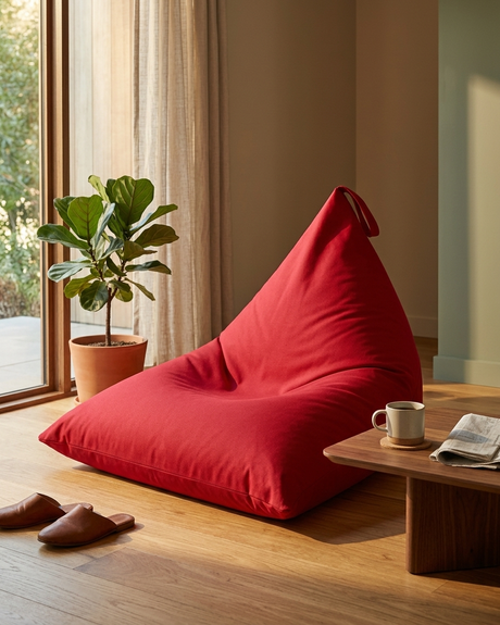 Pouf-Kissen XXL OXFORD, einfarbig