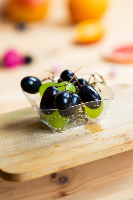 24 Stück Desserttassen 150ml Wiederverwendbare Dessertgläser Plastik