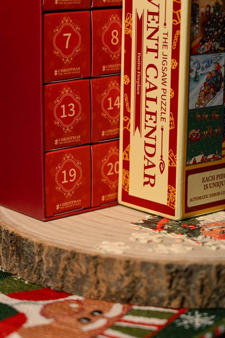 Adventskalender-Puzzle - 24 verschiedene Weihnachtsbilder