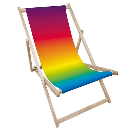 Holz-Liegestühle Rainbow