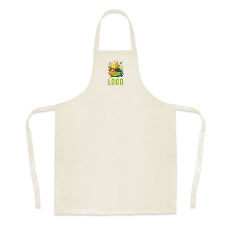 Bedruckte Kochschürze 68 × 94 cm, Natur [mat:mat-schuerze:680x940:EC]