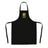 Bedruckte Kochschürze 68 × 94 cm, Schwarz [mat:mat-schuerze:680x940:CZ]