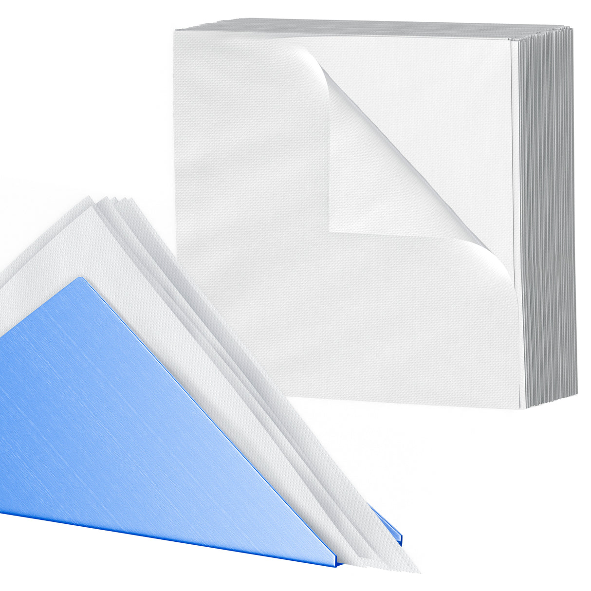 Catering-Servietten WEISS 15x15cm 500Stk.