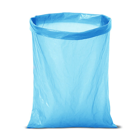 Blaue Recycelte Müllbeutel 60L
