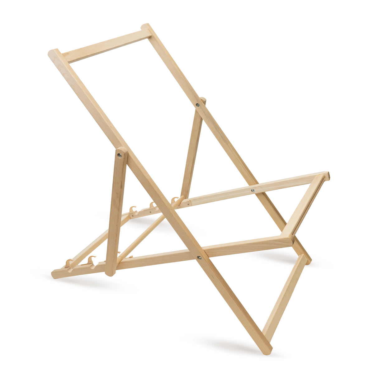 Holz-Liegestuhlgestell Buche – Natur