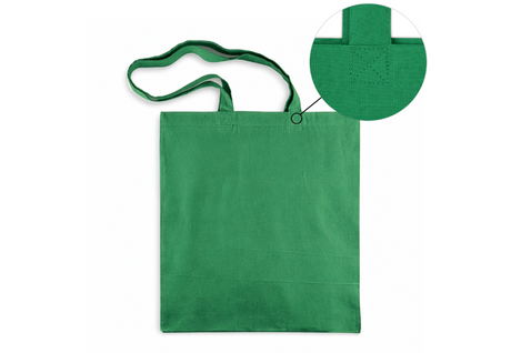 Baumwolltasche Flaschengrün 380x420 mm 140 g