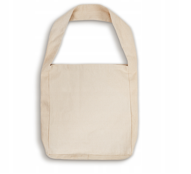 Baumwolltasche Ecru 380x80x80x420 mm 320 g breiter Griff