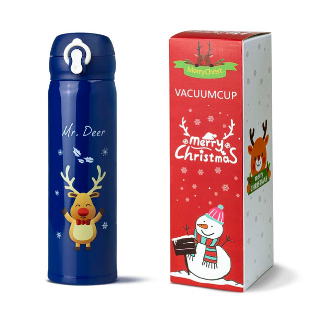 Rote Weihnachten Rentier Grant Thermoskanne 380ml