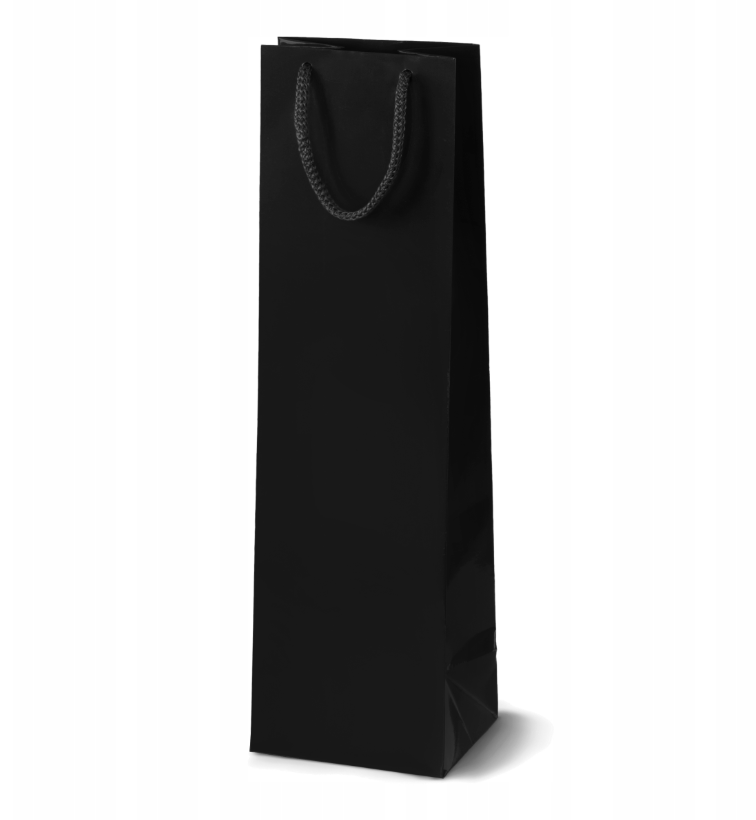 Geschenktaschen Schwarz 110x90x400 mm 190 g/m² 5 Stück