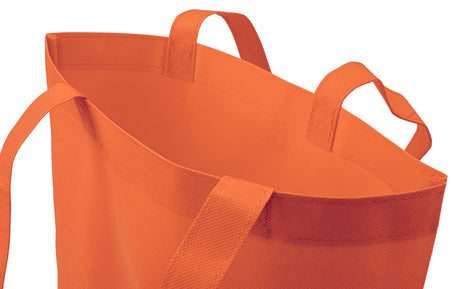 PP Tasche orange - 360x420mm Griff: 38cm