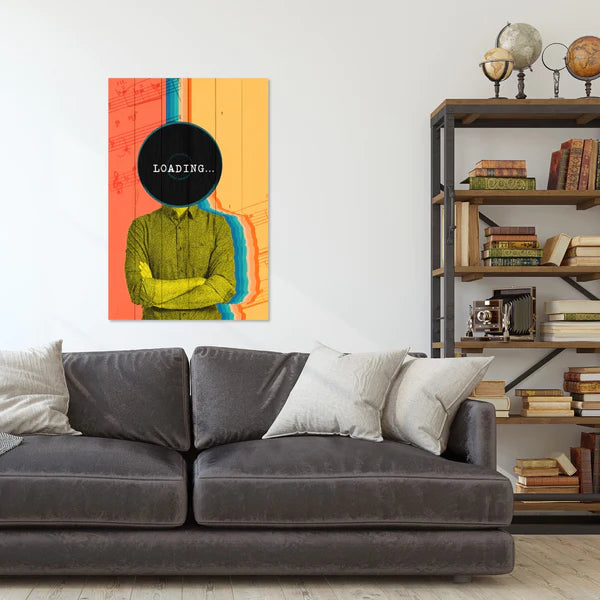 Wanddeko Holz - Vintage Loading