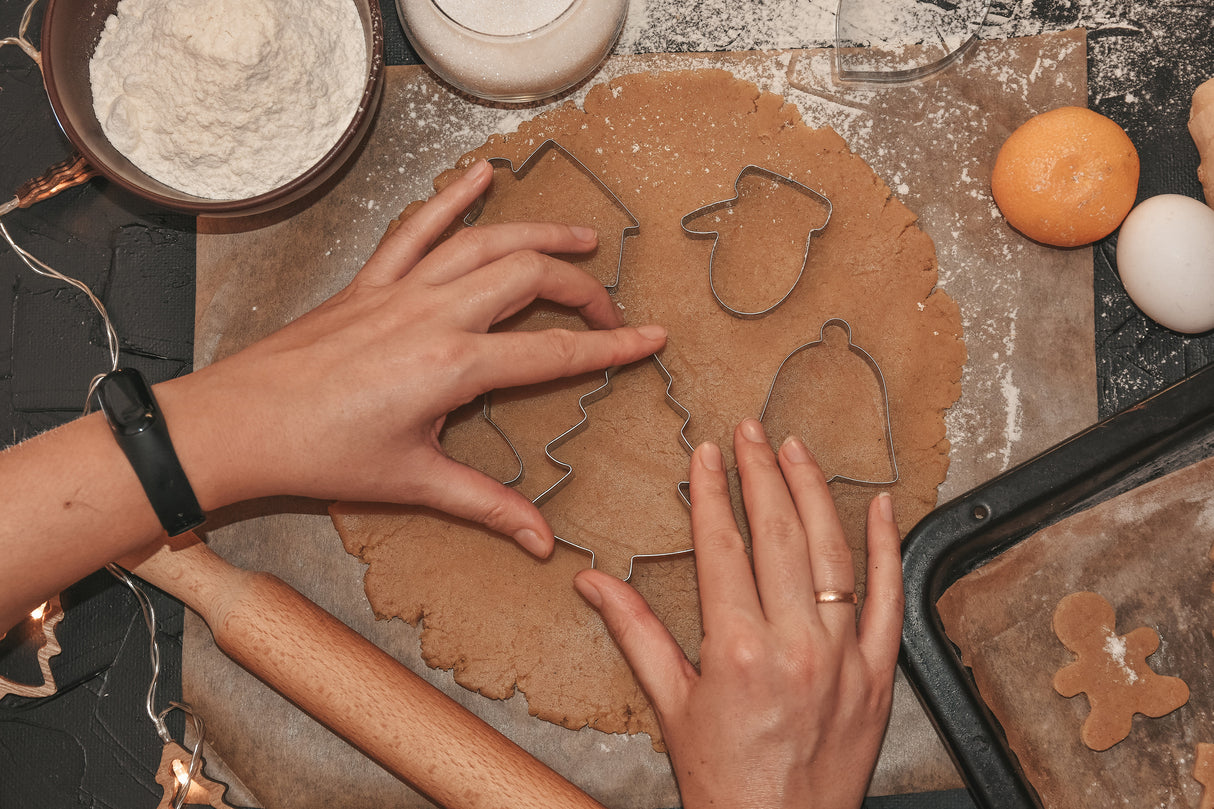 Weihnachts-Lebkuchen-Punsch-Formen