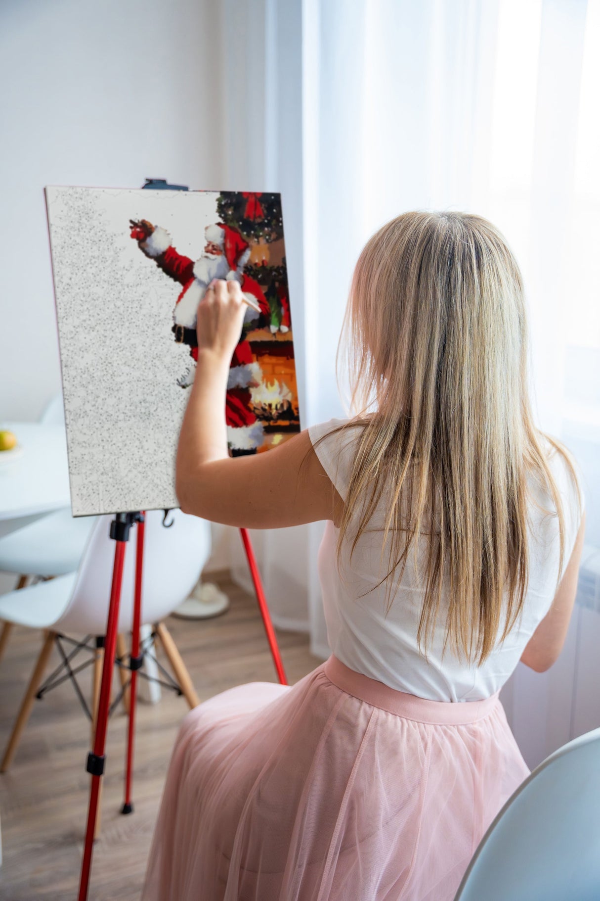 Malen nach Zahlen 40×50cm Weihnachtsmann