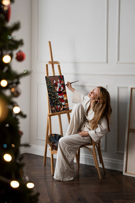 Malen nach Zahlen 40×50cm Weihnachtsmann