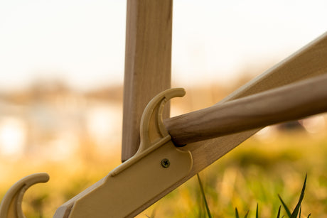 Holz-Liegestühle Folk Marineblau