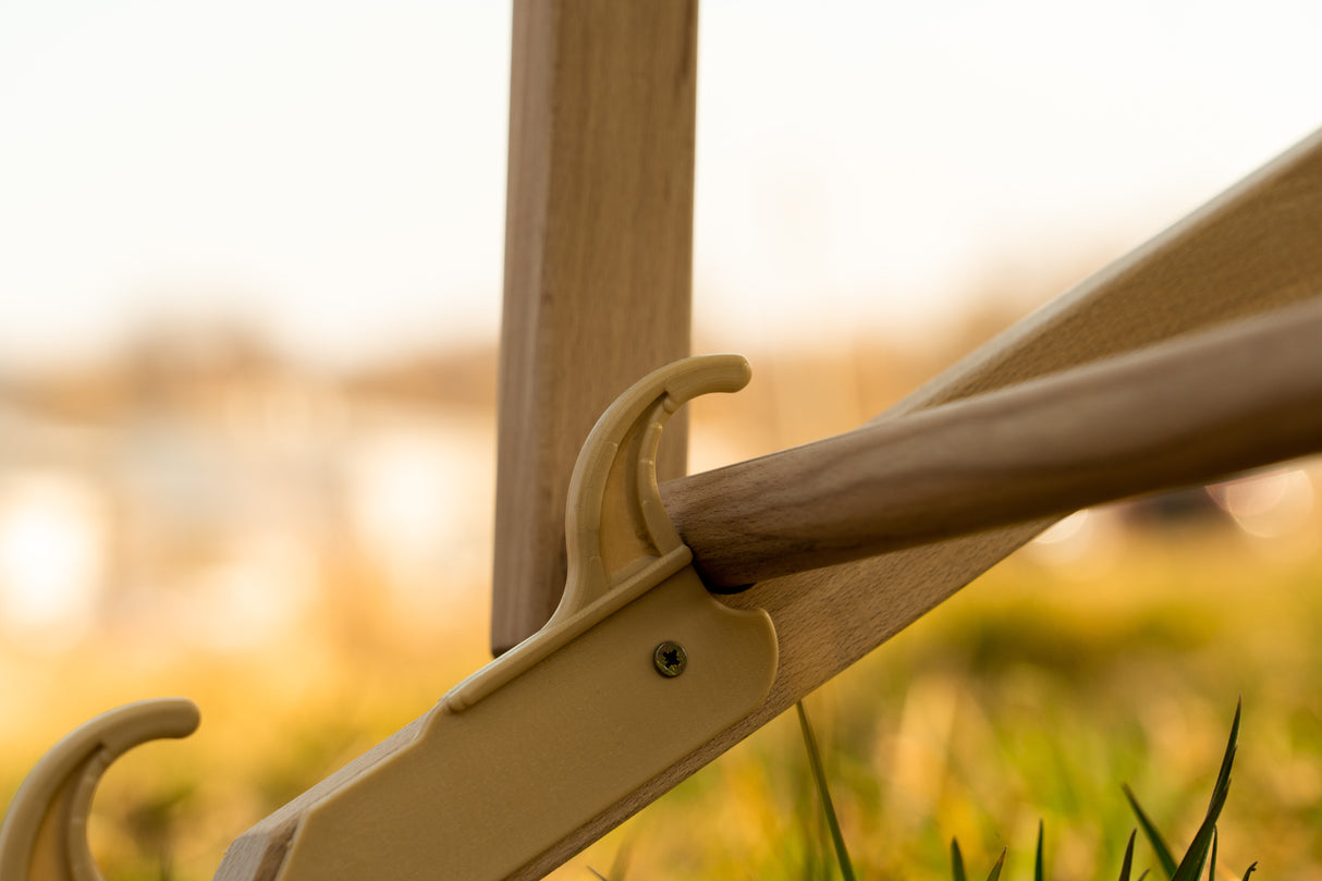 Holz-Liegestühle Fließende Farben