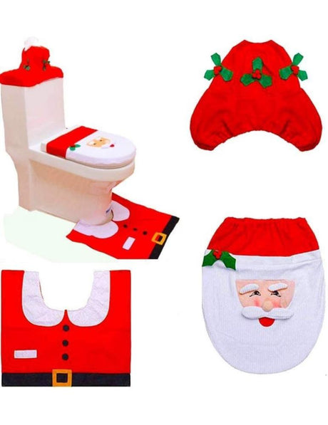 Weihnachten SET Toilettendeckel für das Badezimmer