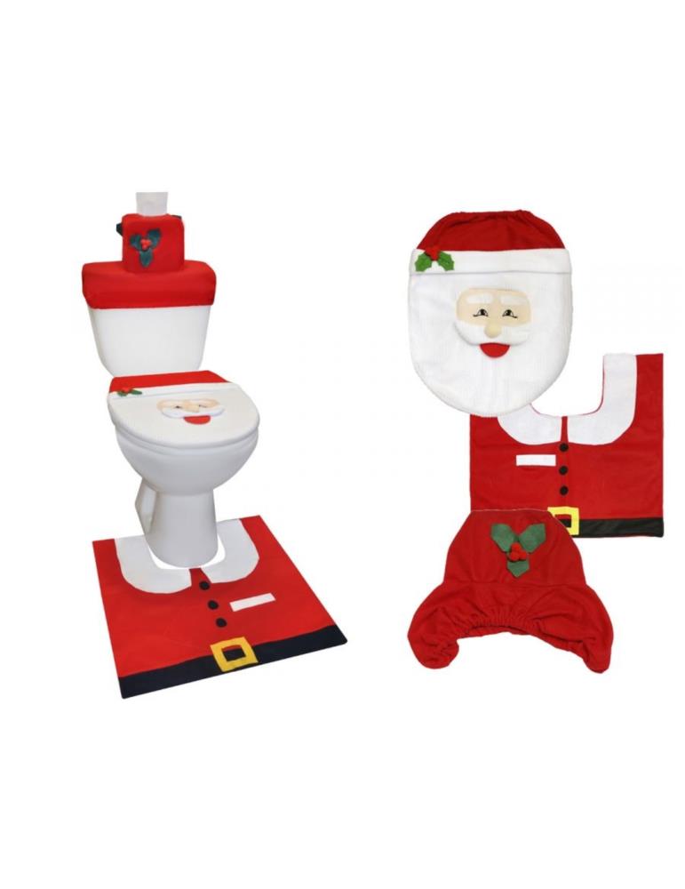 Weihnachten SET Toilettendeckel für das Badezimmer