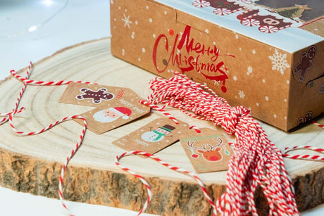 Weihnachtsgeschenkboxen Premium 12St. + Vignetten