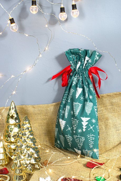 Polyestertasche 200x350mm Weihnachtsbaum