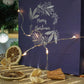 18+8,5x23cm Silberkranz Marineblaue Weihnachts Kraft Geschenktüten