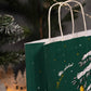 24+11x32cm Weihnachtsbaum HO HO HO Weihnachts Papiertüten mit Griffen
