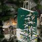 24+11x32cm Weihnachtsbaum HO HO HO Weihnachts Papiertüten mit Griffen