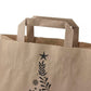 26+14x32cm Merry Christmas Weihnachts Kraft Geschenktüten Weihnachts Papiertüten mit Griffen - AllBags