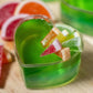 6 Stück Desserttassen Herzen 120ml 4oz Wiederverwendbare Dessertgläser Plastik
