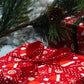 Geschenkpapier weihnachten 70cm/5m Nikolausmütze - AllBags