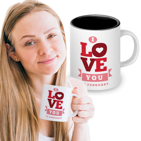 Kopieren Sie die Geschenktasse zum Valentinstag, 330 ml