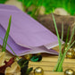 Papiertüten ohne Griff Violett 10+7x28cm 1 Stück - AllBags