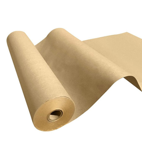 Rolle braunes Öko-Kraftpapier 55cm x 50 m 100% recyceltem Papier